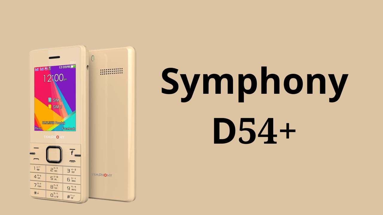 symphony button mobile price in bangladesh 2023